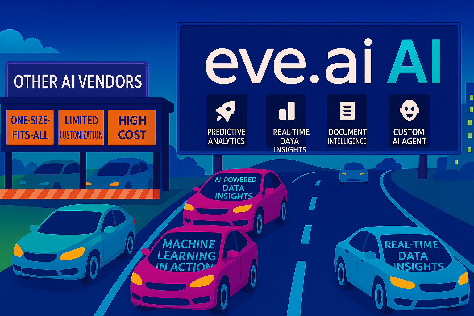 EVE.AI vs Other AI Vendors - Advanced AI Solutions Comparison